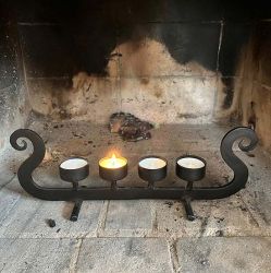 Candle holder Ship