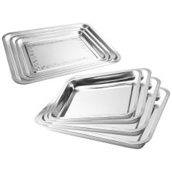 Butcher Stainless Steel Serving Trays