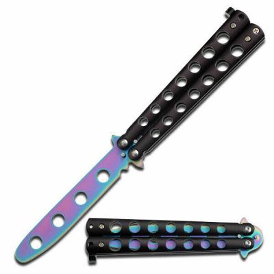 ALUMINIUM Outdoor Training Butterfly Knife