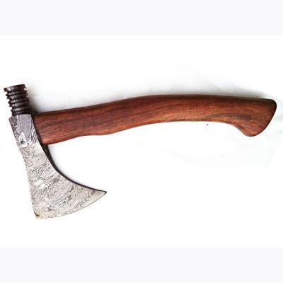 Damascus Hunting Axe